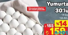 YUMURTA 30'LU YUMURTA 30'LU